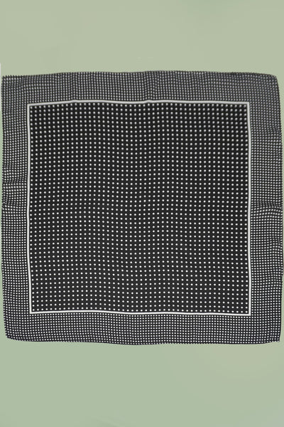 LARGE POLKA DOT PRINT BANDANA SCARF | 40SC696