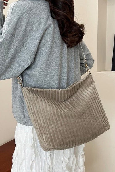 Corduroy AZTEC Guitar Shoulder Strap Tote Bag | 40P584