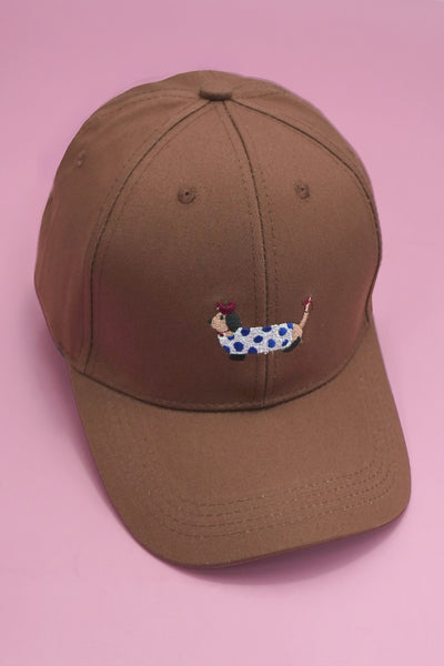 ANIMAL DOG BIRD EMBROIDERY CLASSIC CAP | 40HW746