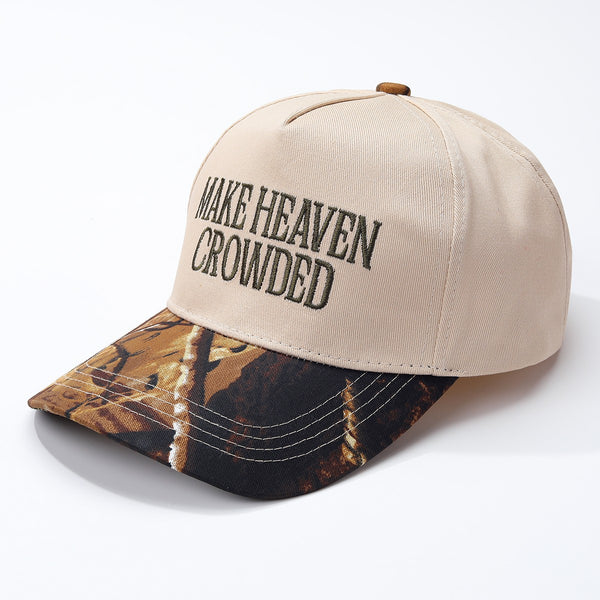 MAKE HEAVEN CROWDED BASEBALL CAP |  40HW748