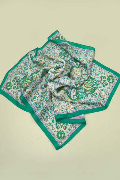 Vintage Paisley Print Bandana Scarf | 40SC701