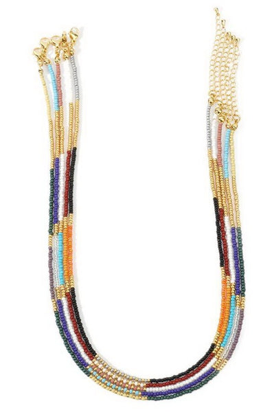 CLASSIC ARTISTIC BEADED NECKLACE | 40NK9632