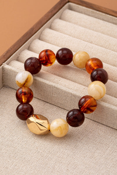 VINTAGE STATEMENT MIXED ACRYLIC BRACELET | 80B1569