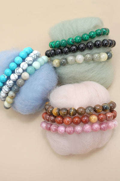 BOHO CLASSIC NATURAL STONE BRACELET | 40B5218