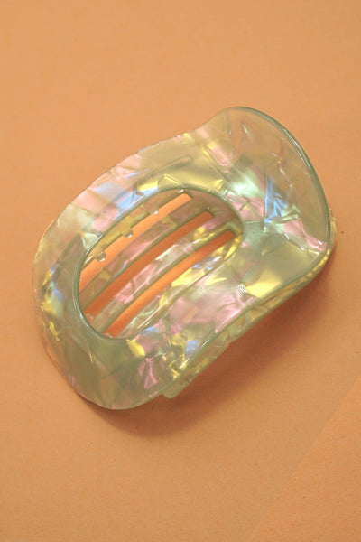 Jumbo Lay Flat Oval Hair Claw Clips Secure Styling | 40H1040