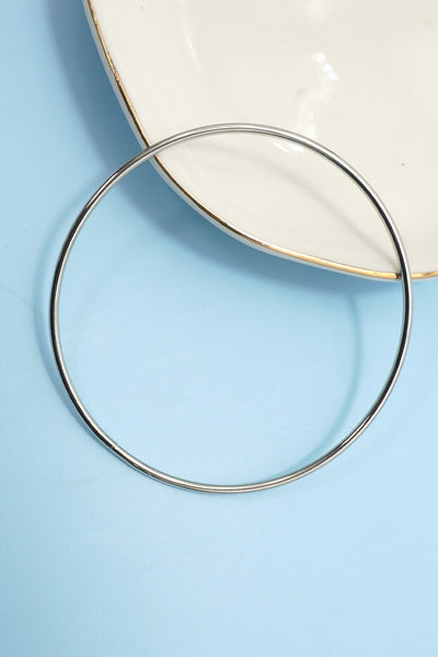 18K NON-TARNISH WATERPROOF STAINLESS STEEL BANGLE | 40B5237