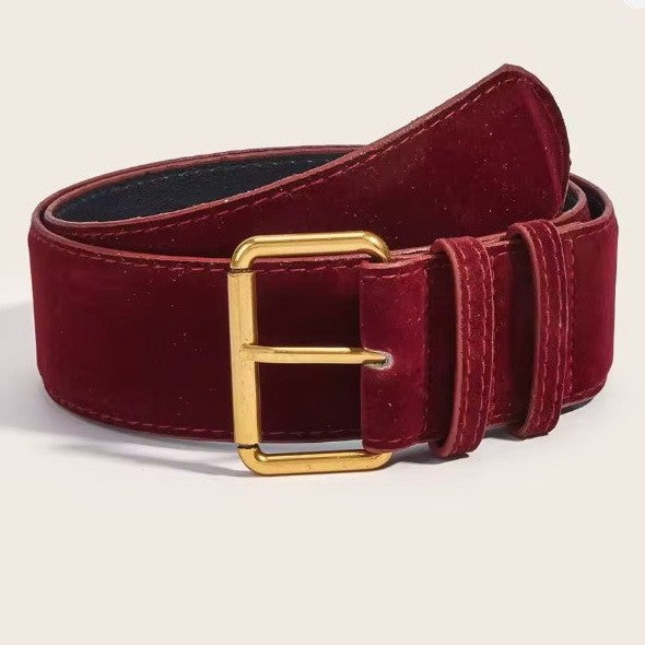 Vintage Inspired Belt with Gold Buckle | 40BT661