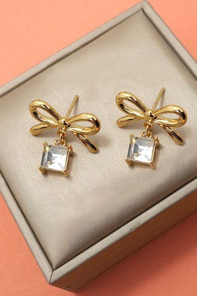 18K STAINLESS STEEL TARNISH FREE DROP EARRINGS | 40E468