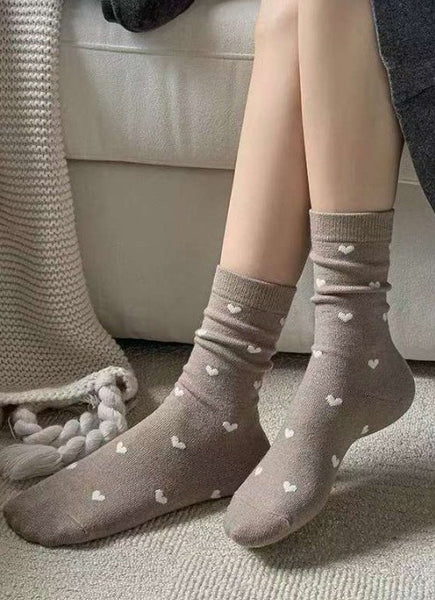 SWEETHEART CREW SOCKS | 40S02081