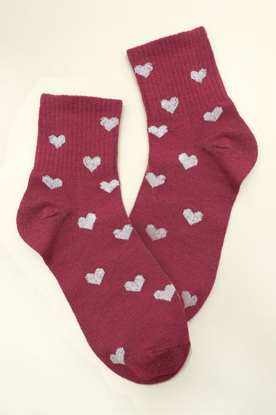 Mini Heart Ankle Socks | 40S02080