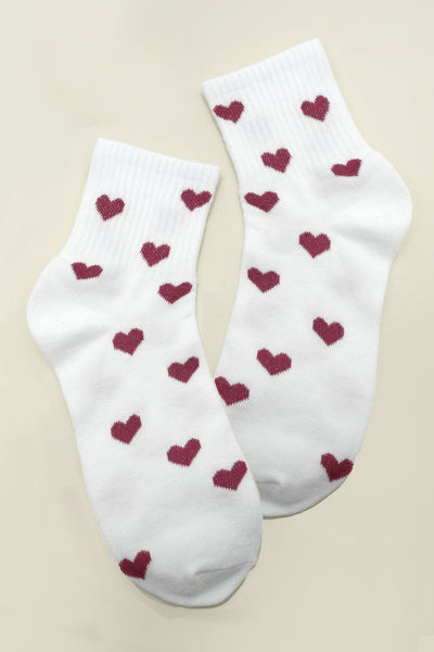 Mini Heart Ankle Socks | 40S02080