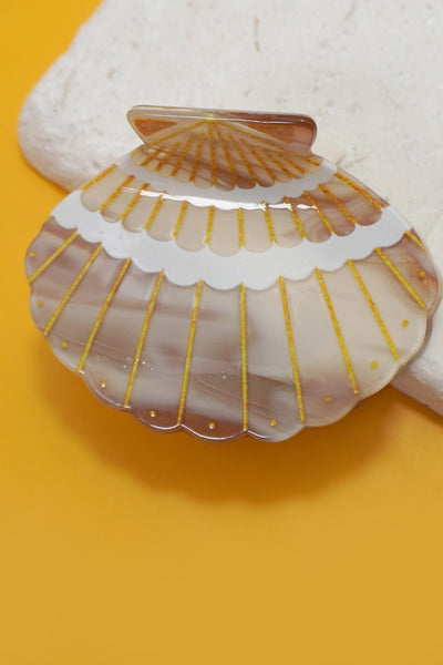 Marbled Seashell Hair Claw Clip | 40H1047