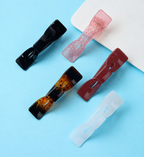 Lay Flat Bow Hair Claw Clips | 40H1048