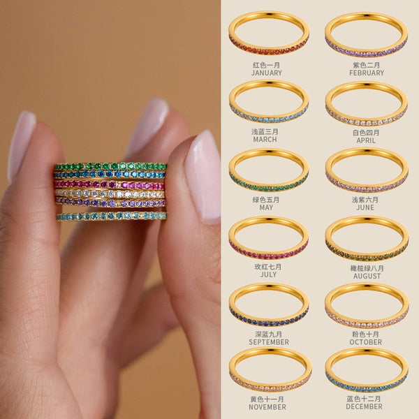 18K STAINLESS STEEL TARNISH FREE BAND RING | 40R148