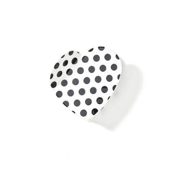 Polka Dot & Striped Heart Hair Claw Clips | 40H1053