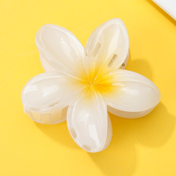 Gradient Floral Resin Hair Claw Clips | 40H1064