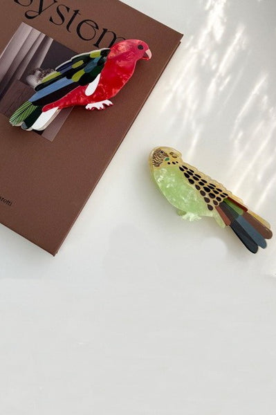 Whimsical Bird Shaped Acetate Hair Claw Clips | 40H1070