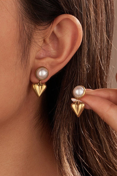 18K Stainless Steel Tarnish Free Waterproof Drop | 40E496