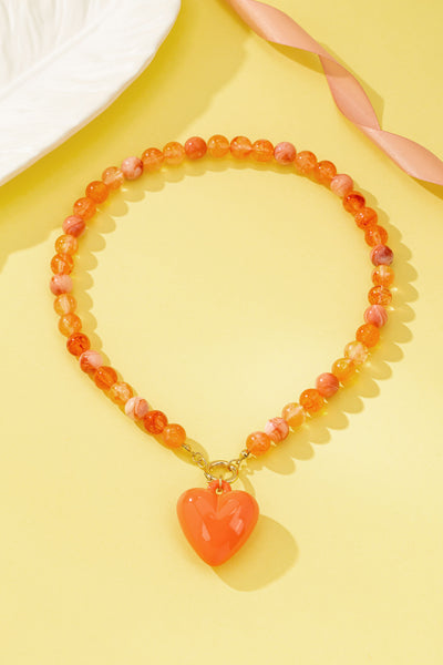 Sweetheart Beaded Heart Necklaces | 80N92994