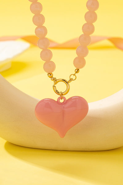 Sweetheart Beaded Heart Necklaces | 80N92994