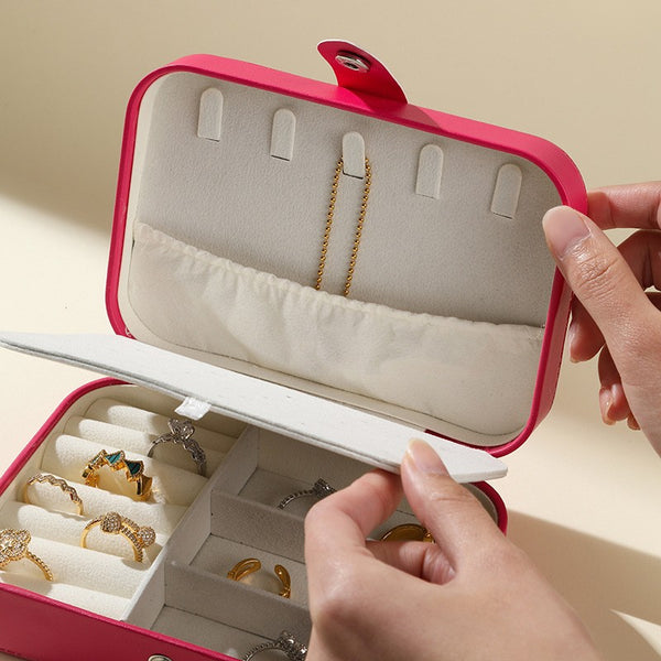 JEWELRY ORGANIZER TRAVEL BOX CASE | 40P605