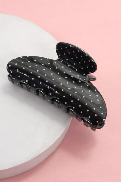 Polka Dot Hair Claw Clip | 40H1081