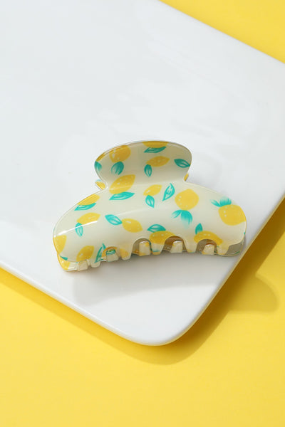 KIWI PEACH LEMON HAIR CLAW CLIP | 40H1084