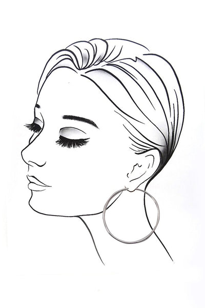 Timeless Essential Hoop Earrings | 51E2080142