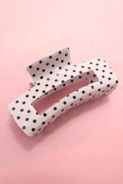POLKA DOT HAIR CLAW CLIP | 40H1085