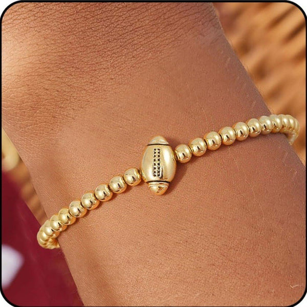 GAME DAY FOOTBALL BASEBALL BALL CHAIN BRACELET | 40B5255