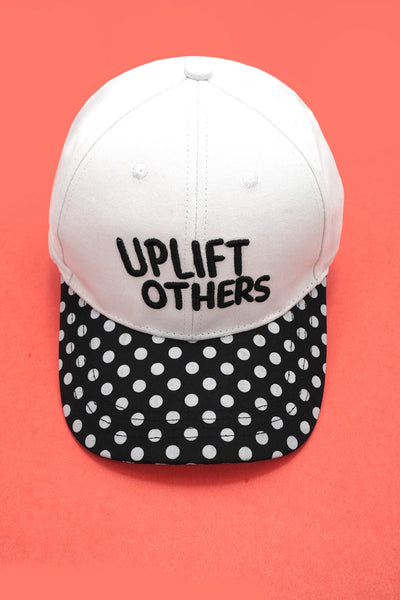 "Up Lift Others"  Polka Dot Baseball Cap | 40HW758