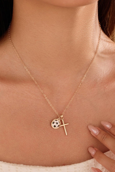 Gameday Sports Enthusiast Cross Necklace | 40NK9711
