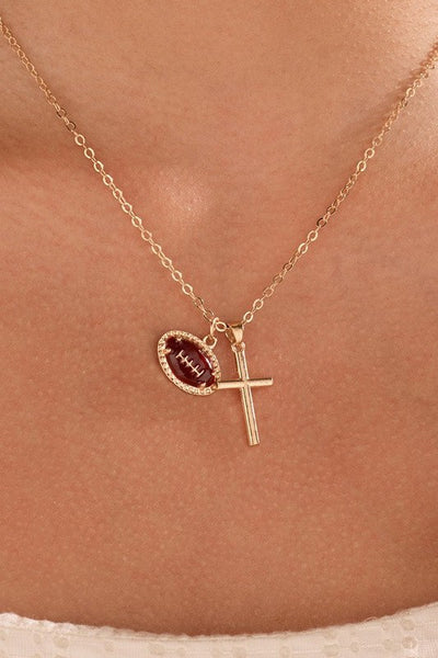 Gameday Sports Enthusiast Cross Necklace | 40NK9711