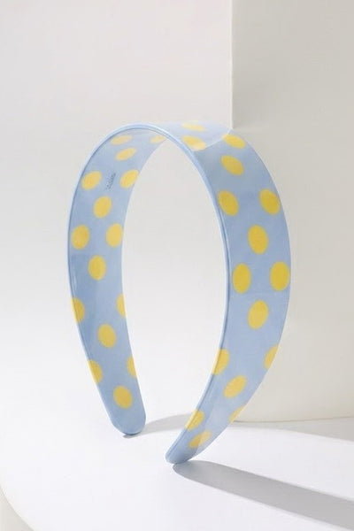 Vintage Polka Dot Statement Headband Hair Band | 40HB202