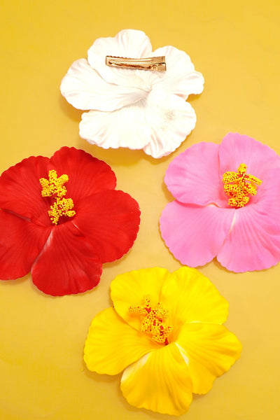Tropical Hibiscus Floral Hair Clip | 40H1093