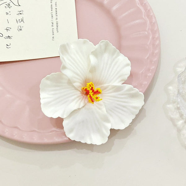 Tropical Hibiscus Floral Hair Clip | 40H1093