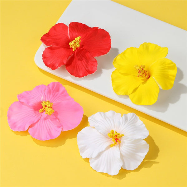 Tropical Hibiscus Floral Hair Clip | 40H1093
