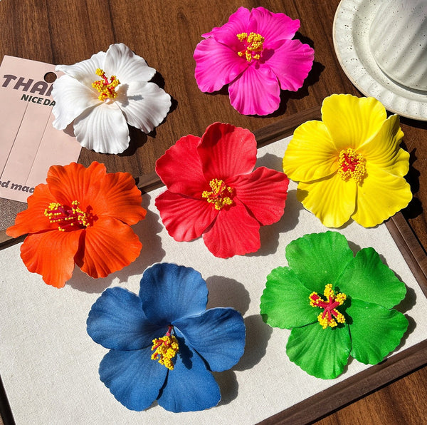 Tropical Hibiscus Floral Hair Clip | 40H1093