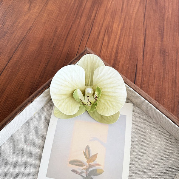 Tropical Orchid Silk Floral Hair Clip | 40H1092
