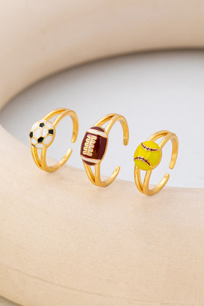 Gameday Adjustable Football Soccer Softball Ring | 80R280