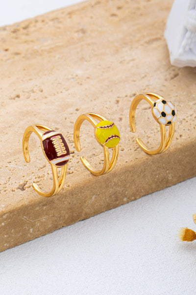 Gameday Adjustable Football Soccer Softball Ring | 80R280