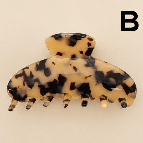 Tortoiseshell Print Hair Claw Clips | 40H1214