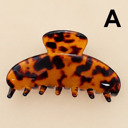 Tortoiseshell Print Hair Claw Clips | 40H1214