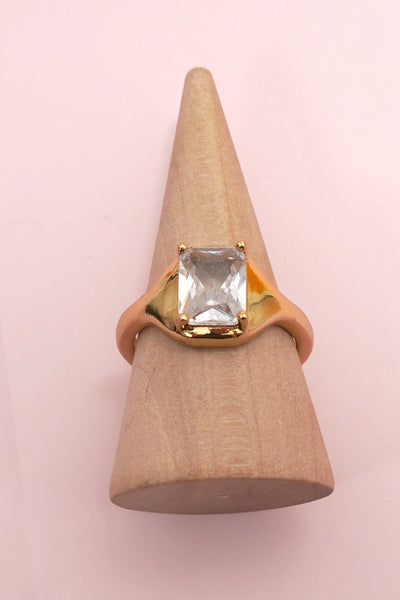 Cushion-Cut Pastel Gemstone Ring | 40R153