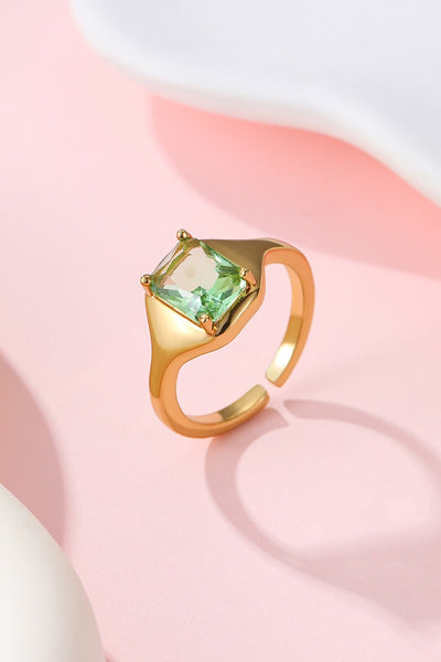 Cushion-Cut Pastel Gemstone Ring | 40R153