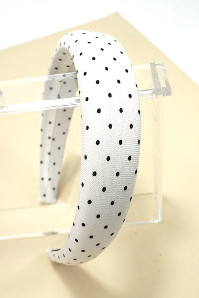 POLKA DOT PADDED HEADBAND | 40HB203