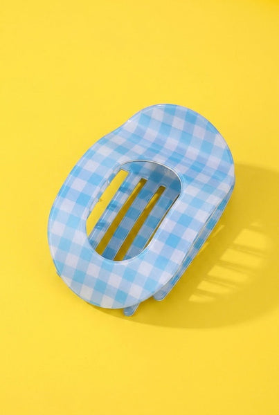 Jumbo Lay Flat Oval Hair Claw Clips Secure Styling | 40H1126