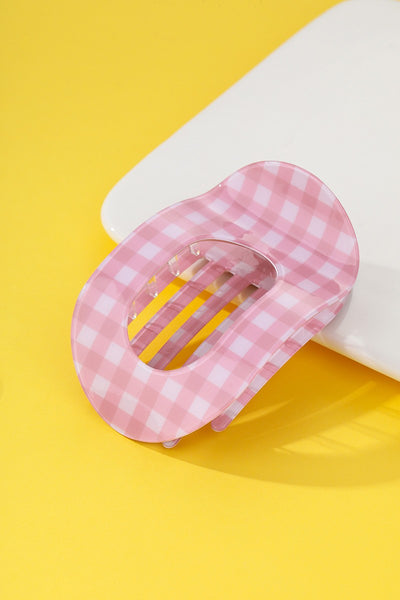 Jumbo Lay Flat Oval Hair Claw Clips Secure Styling | 40H1126
