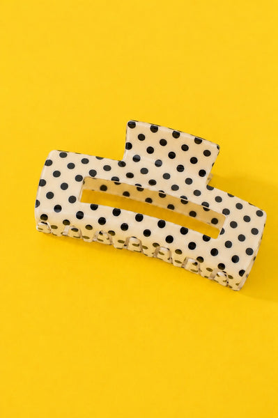 POLKA DOT HAIR CLAW CLIP | 40H1128