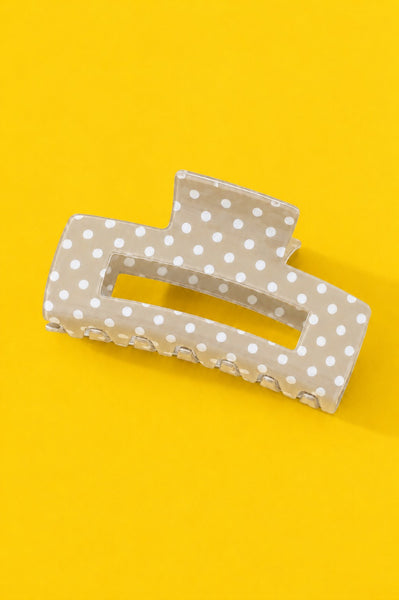 POLKA DOT HAIR CLAW CLIP | 40H1128